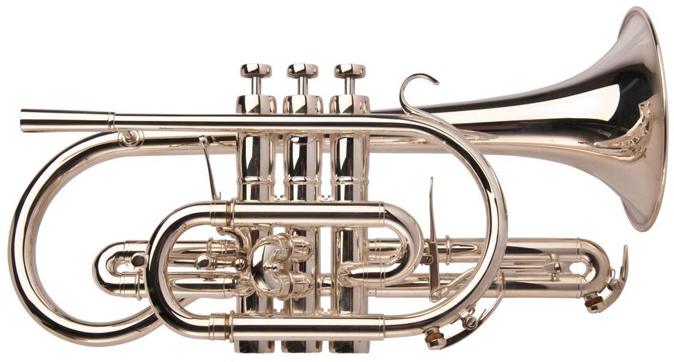 LV-FS4105 - Trompette héraldique en Sib : Trompette, Cornet, Bugle