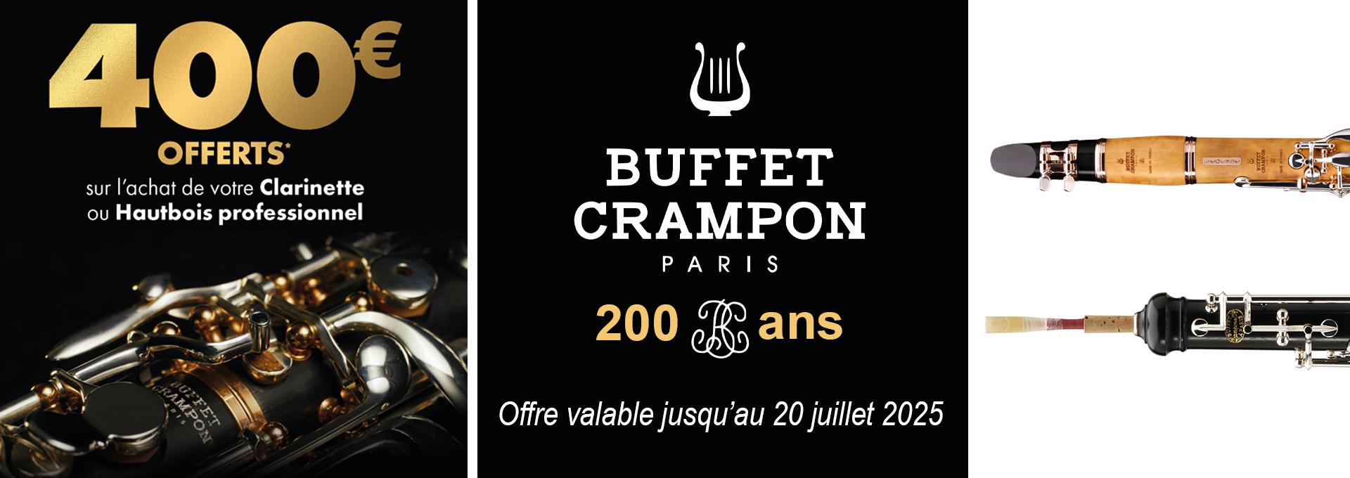 Buffet crampon clarinette hautbois 400€