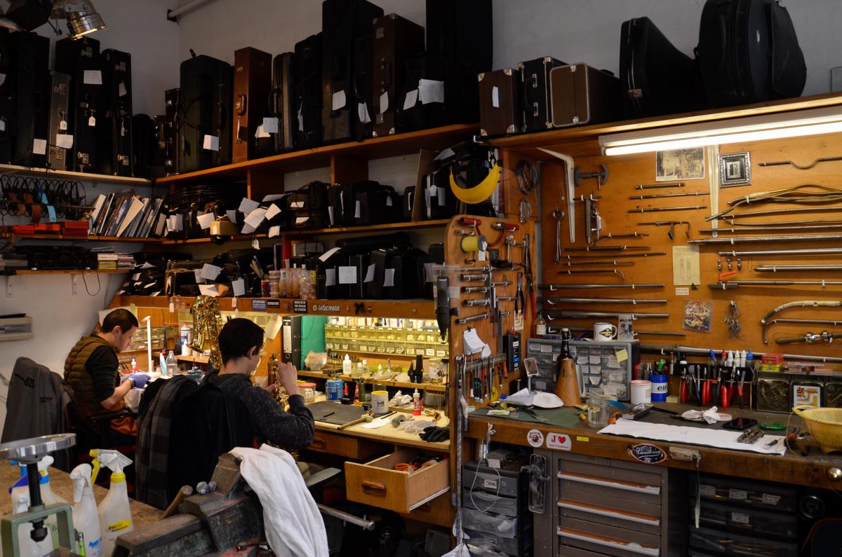 L'atelier de lutherie
